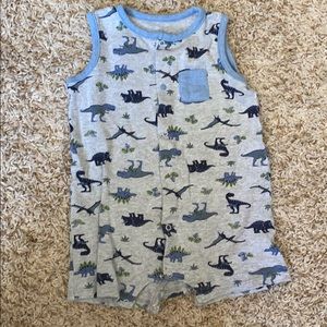 Absorba dinosaur boy romper